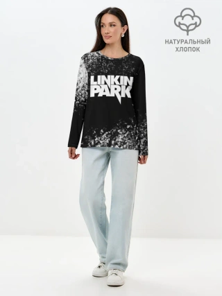 Лонгслив женский. Хлопок / Linkin Park