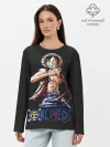 Лонгслив женский. Хлопок / лайк One Piece
