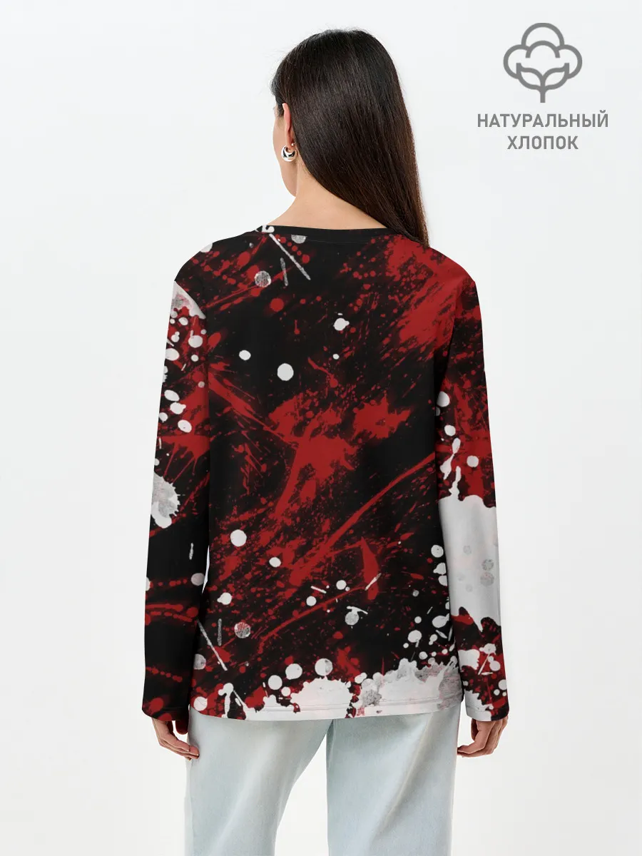 Лонгслив женский. Хлопок / Rammstein