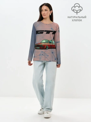Лонгслив женский. Хлопок / Volkswagen
