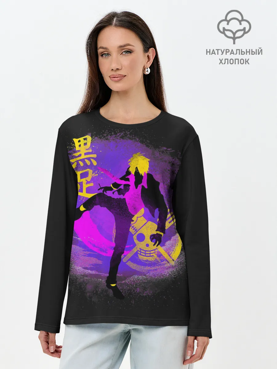 Лонгслив женский. Хлопок / ТАНЕЦ ONE PIECE