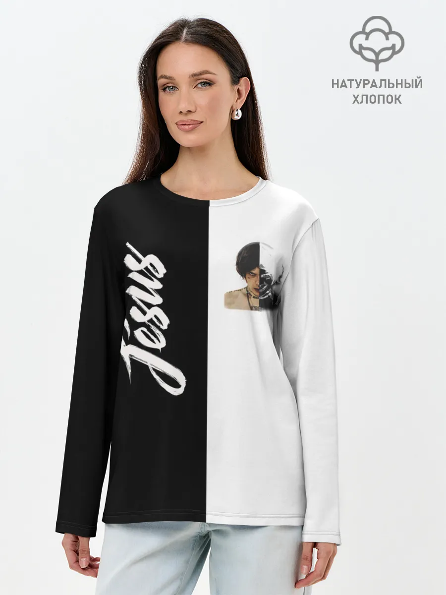 Лонгслив женский. Хлопок / Dzhizus