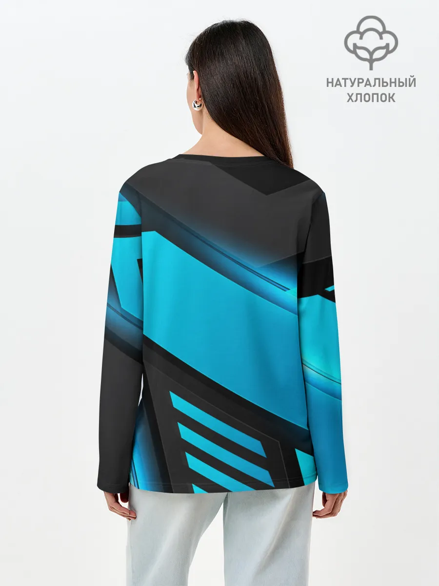 Лонгслив женский. Хлопок / Detroit RK900