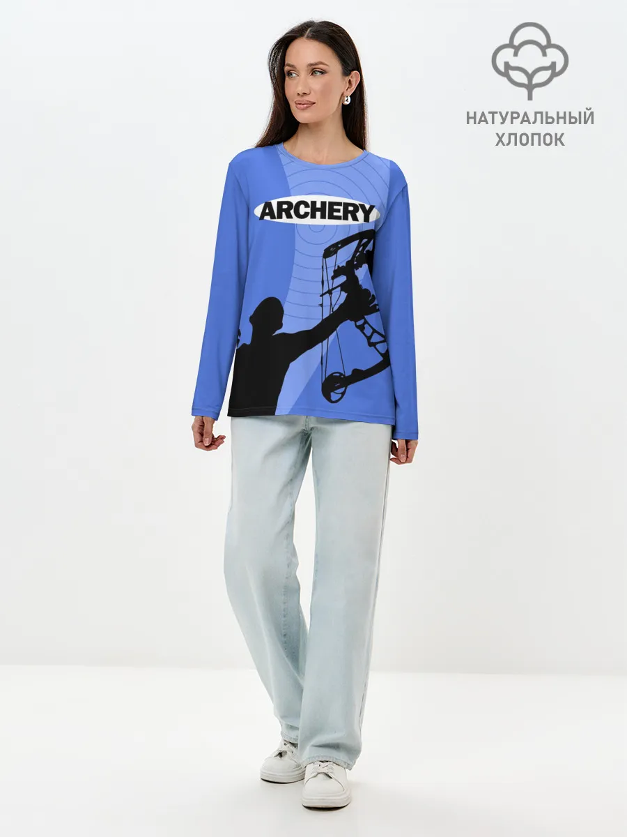 Лонгслив женский. Хлопок / Archery