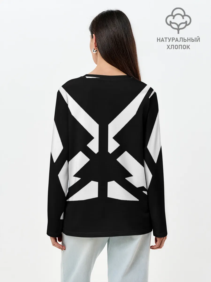 Лонгслив женский. Хлопок / MOZA