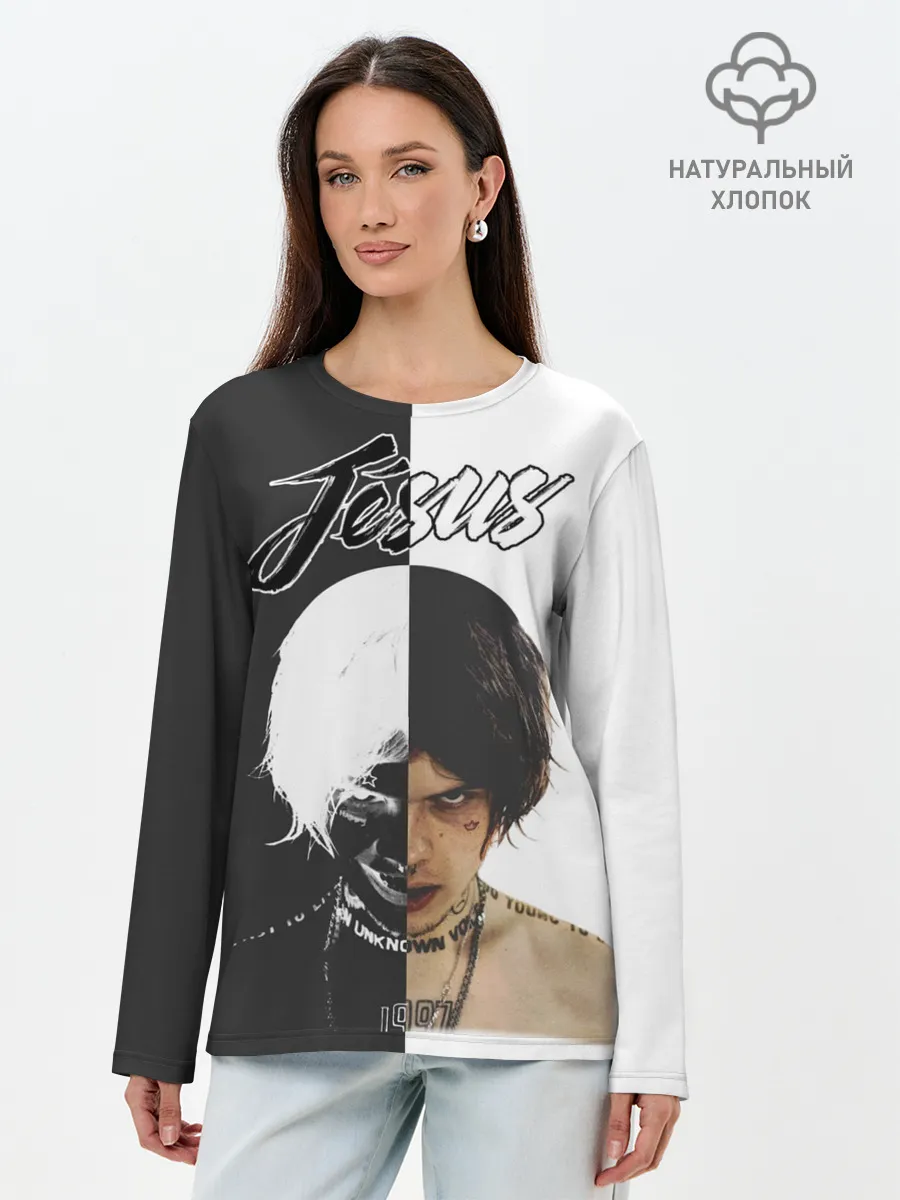 Лонгслив женский. Хлопок / Dzhizus
