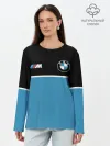 Лонгслив женский. Хлопок / BMW / БМВ