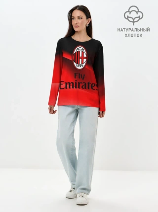 Лонгслив женский. Хлопок / Милан