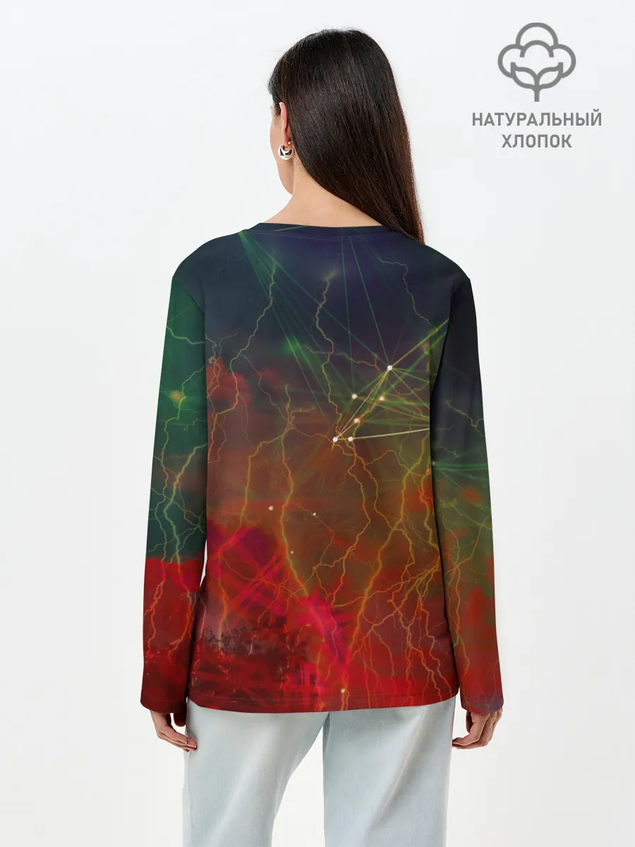 Лонгслив женский. Хлопок / Shaman King