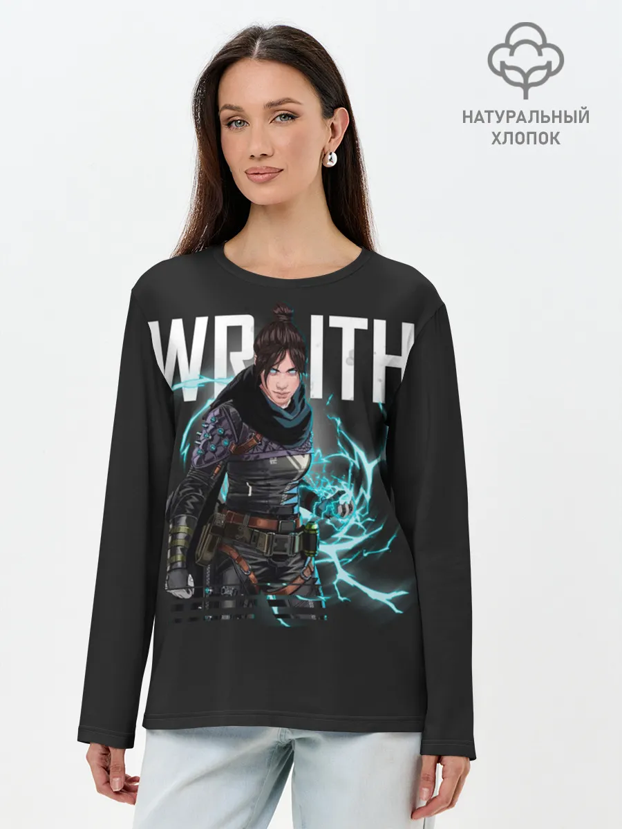 Лонгслив женский. Хлопок / Apex Legends
