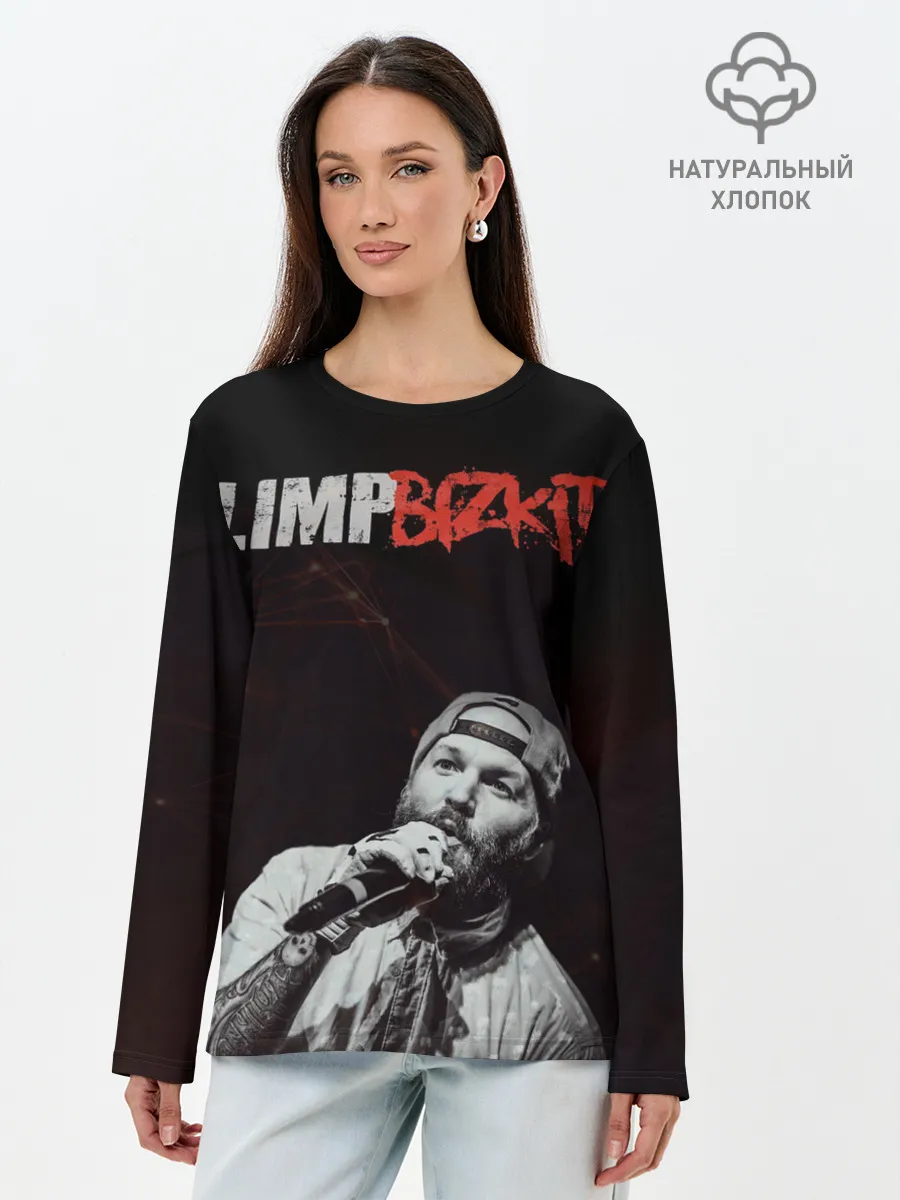 Лонгслив женский. Хлопок / Limp Bizkit