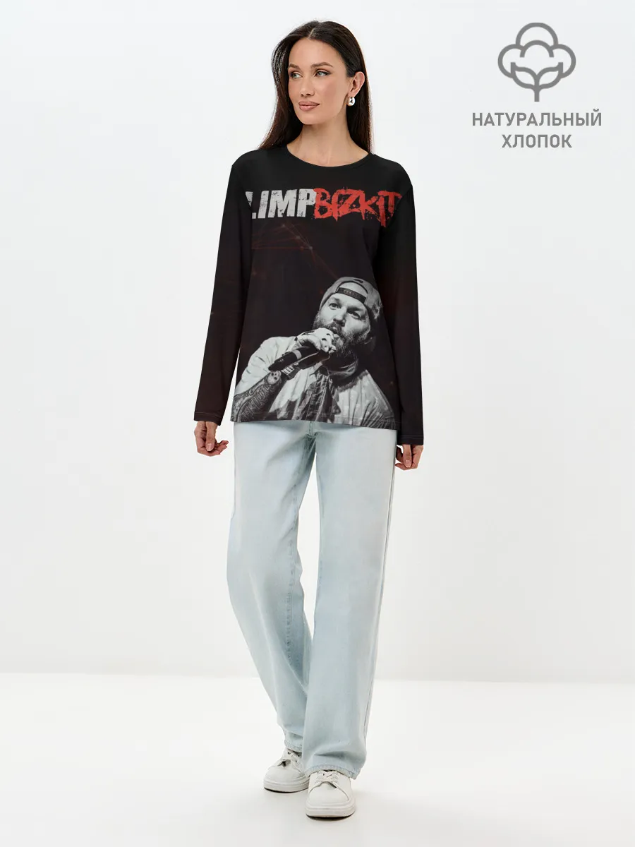 Лонгслив женский. Хлопок / Limp Bizkit