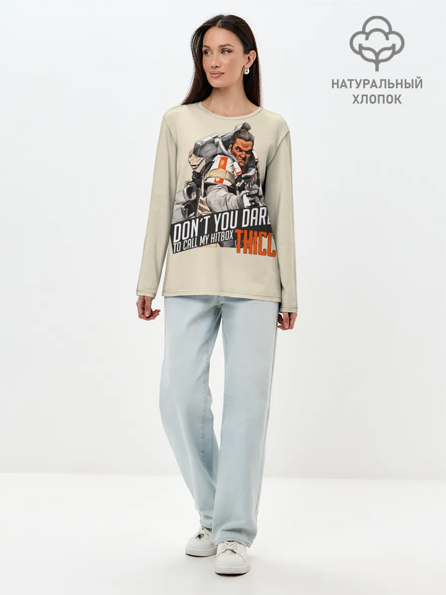 Лонгслив женский. Хлопок / Apex Legends