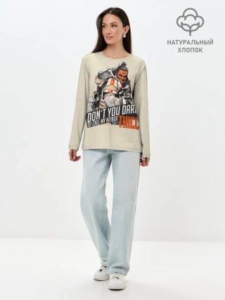 Лонгслив женский. Хлопок / Apex Legends