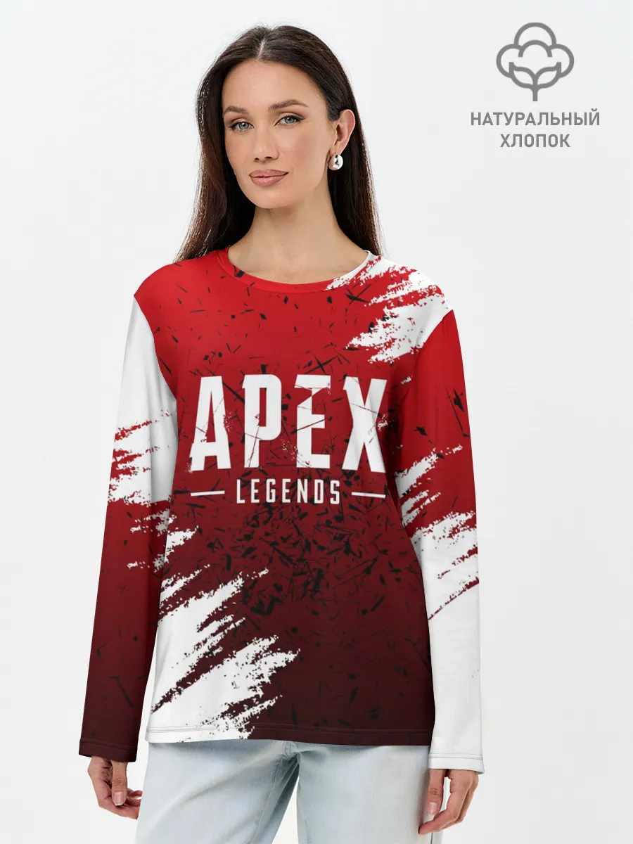 Лонгслив женский. Хлопок / APEX LEGENDS