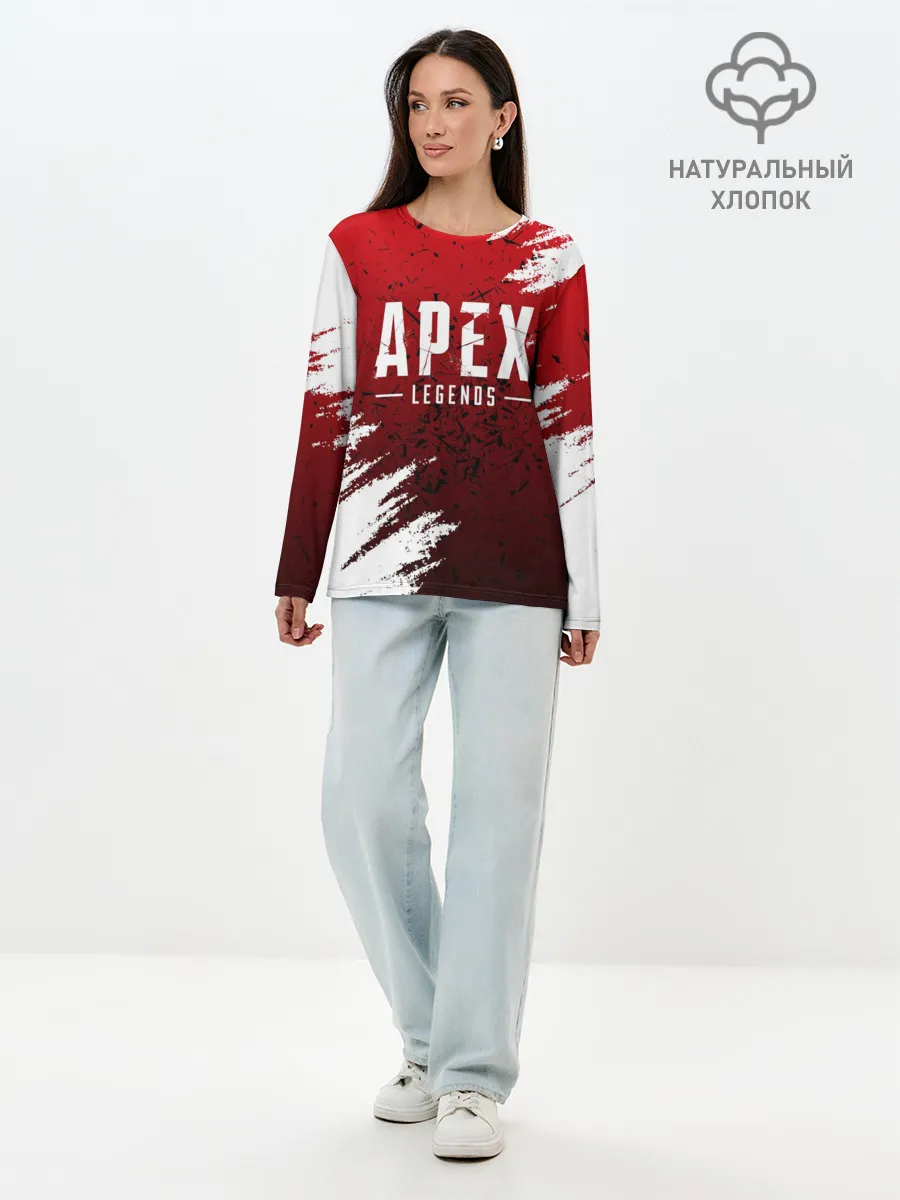 Лонгслив женский. Хлопок / APEX LEGENDS
