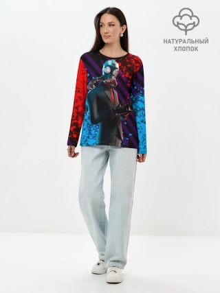 Лонгслив женский. Хлопок / Fortnite [004]