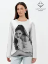 Лонгслив женский. Хлопок / Ariana Grande