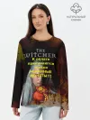 Лонгслив женский. Хлопок / Ведьмаку заплатите
