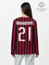 Лонгслив женский. Хлопок / Ibrahimovic home 19-20