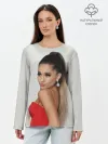 Лонгслив женский. Хлопок / Ariana Grande