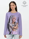Лонгслив женский. Хлопок / Ariana Grande