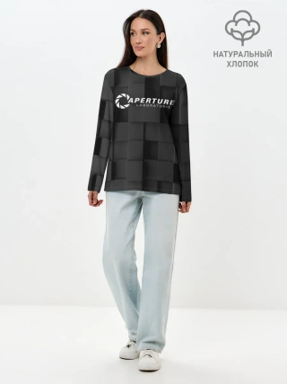 Лонгслив женский. Хлопок / PORTAL