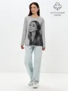 Лонгслив женский. Хлопок / Ariana Grande