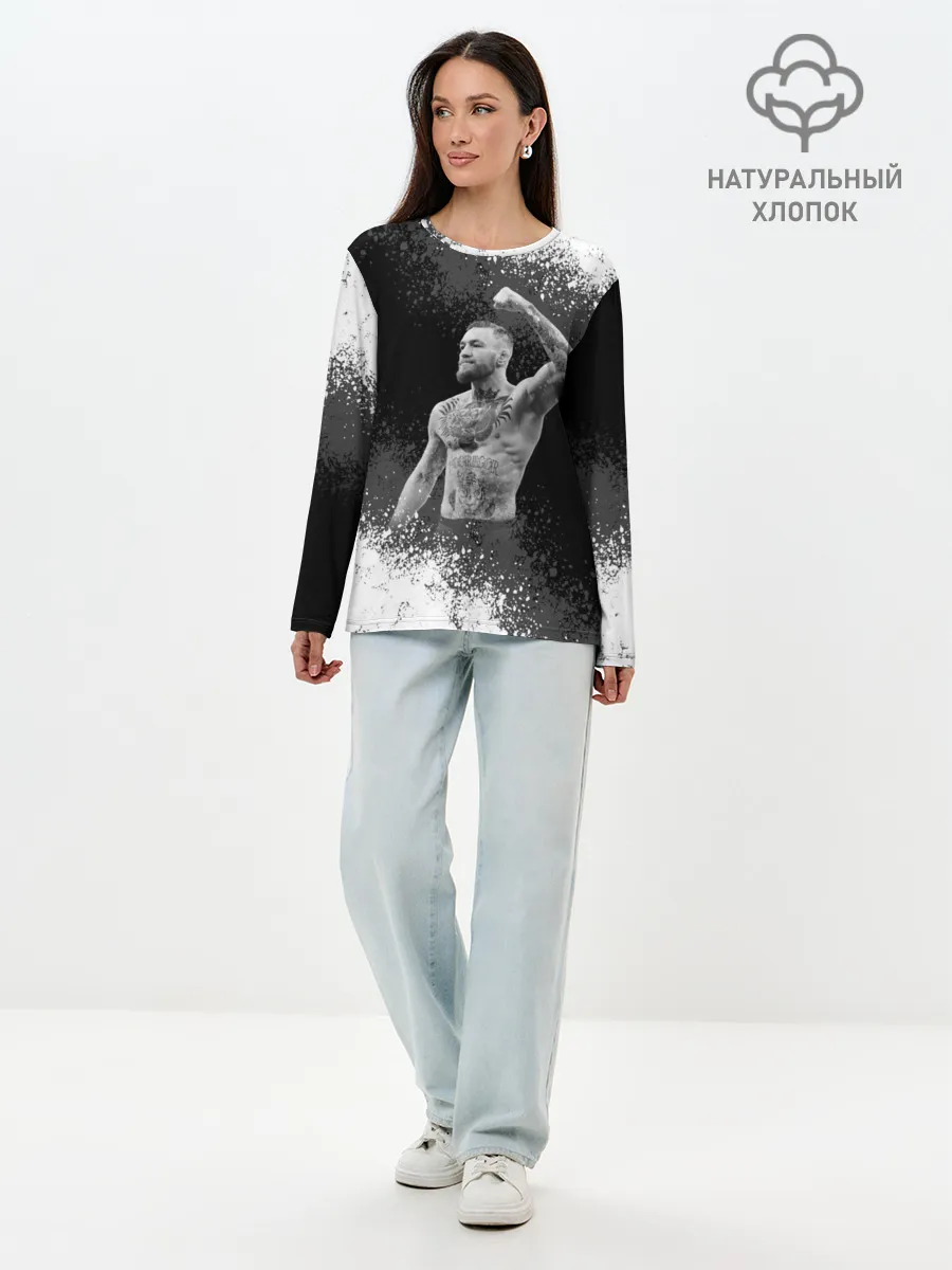 Лонгслив женский. Хлопок / Conor McGregor | Конор МакГрегор