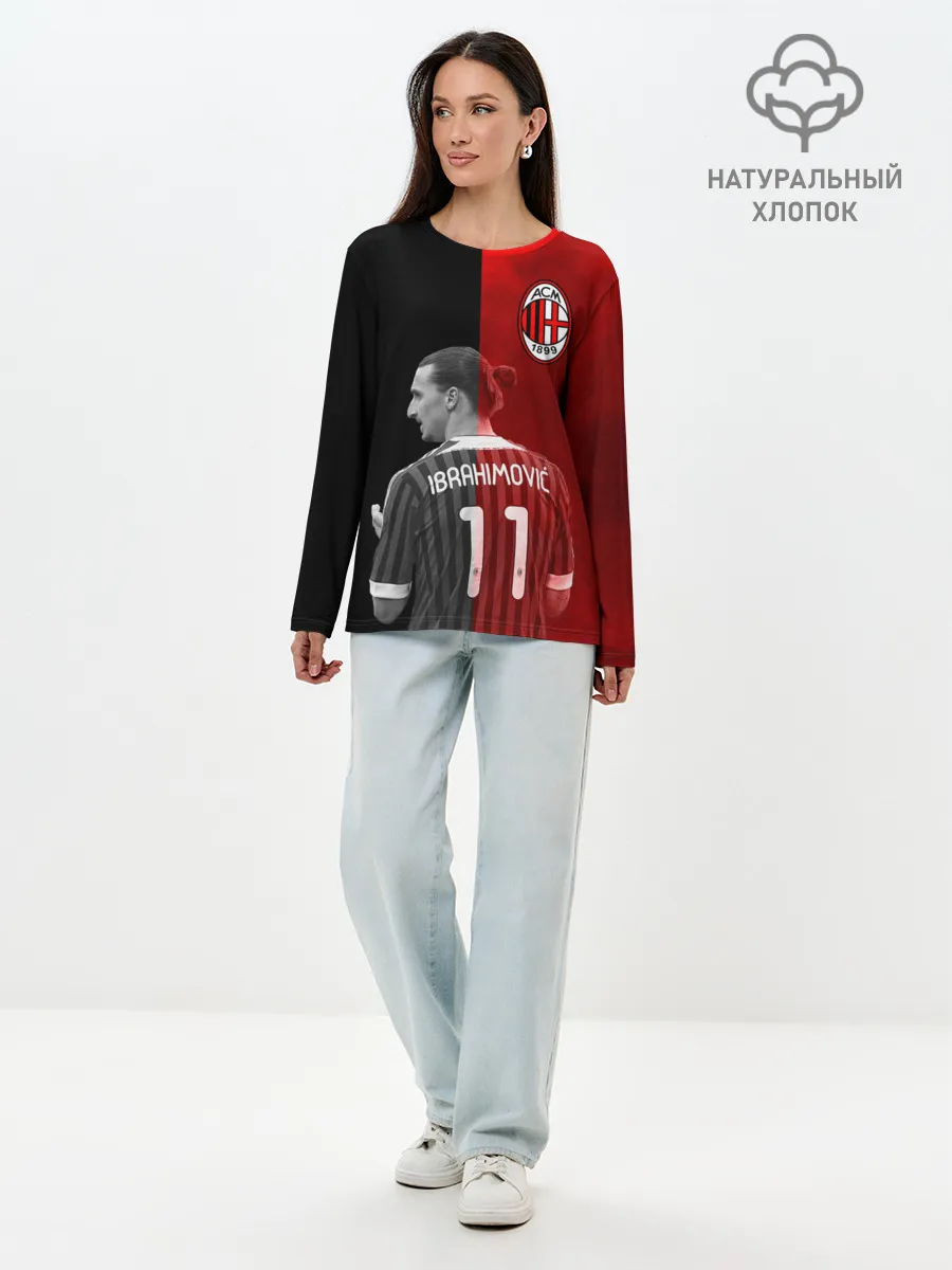 Лонгслив женский. Хлопок / Ибрагимович