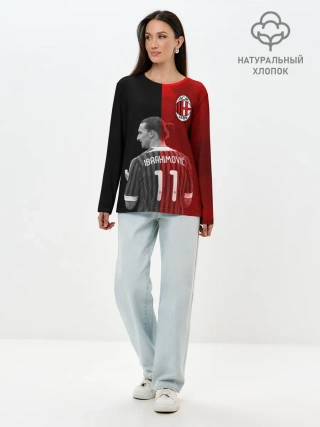 Лонгслив женский. Хлопок / Ибрагимович