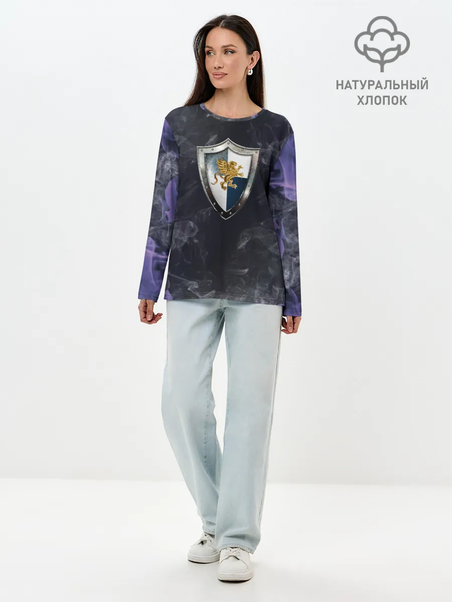 Лонгслив женский. Хлопок / Heroes of Might and Magic