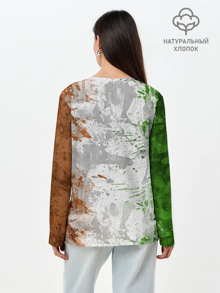 Лонгслив женский. Хлопок / Конор МакГрегор