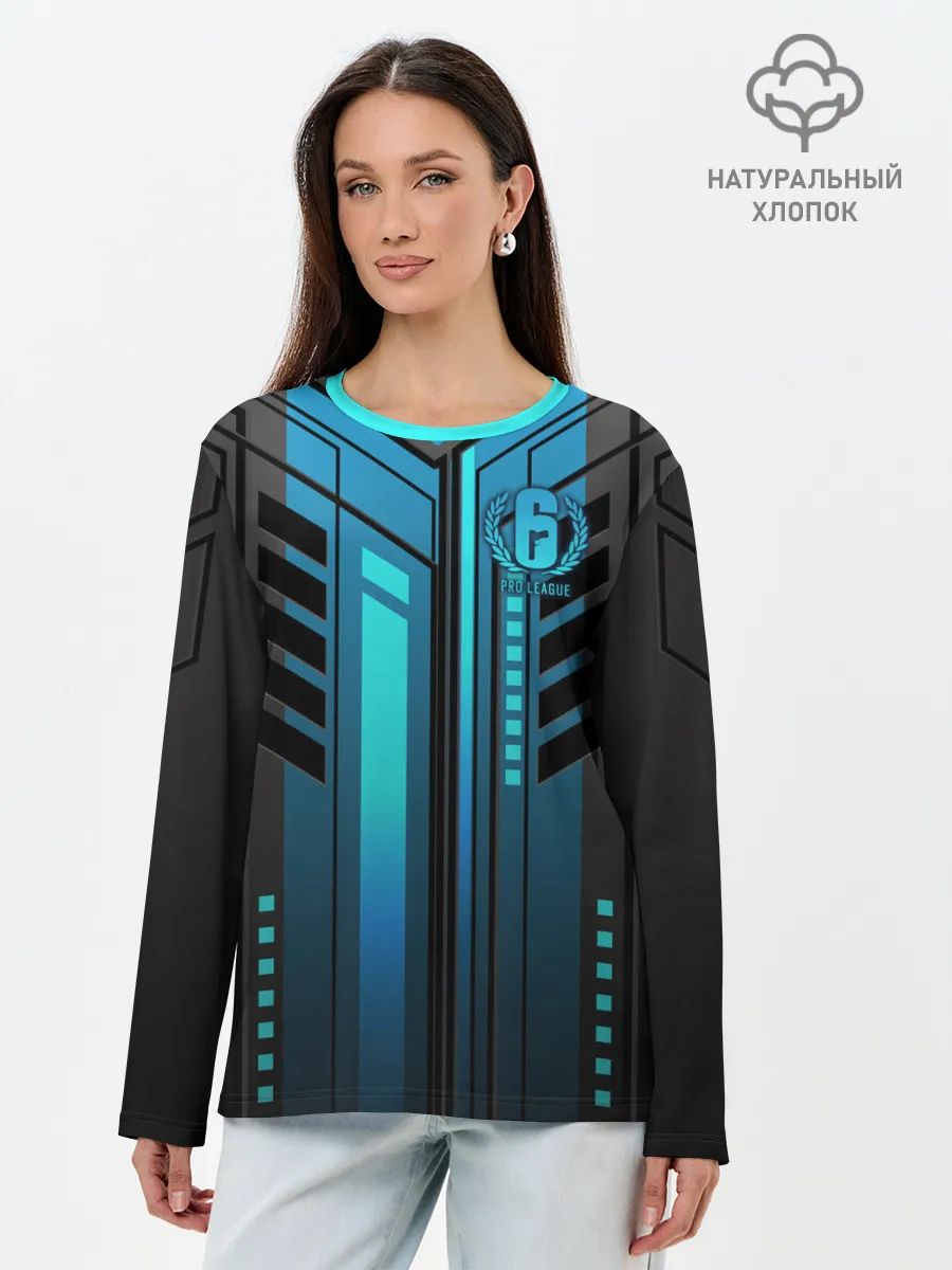 Лонгслив женский. Хлопок / Rainbow Six Siege