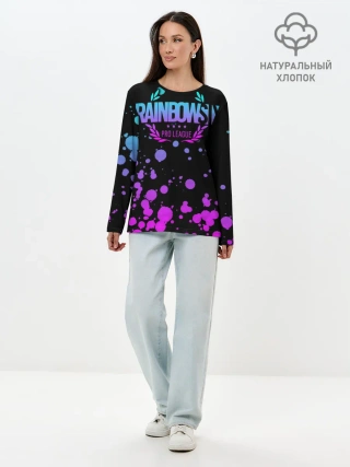 Лонгслив женский. Хлопок / Rainbow Six Siege