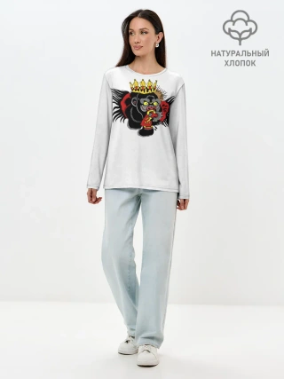 Лонгслив женский. Хлопок / Конор МакГрегор