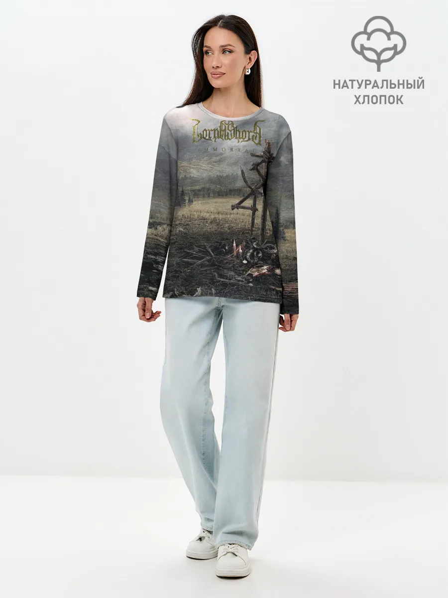 Лонгслив женский. Хлопок / Lorna Shore - Immortal