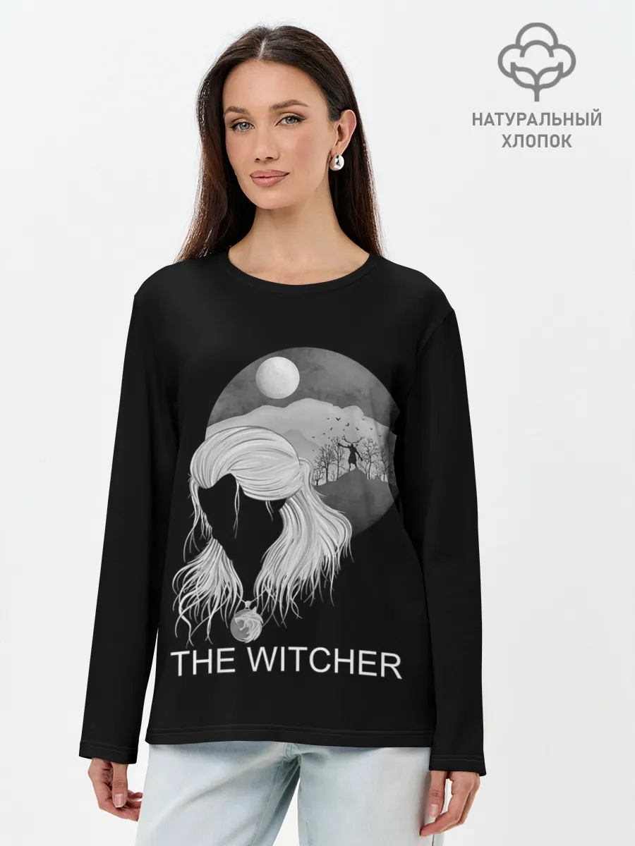 Лонгслив женский. Хлопок / The Witcher
