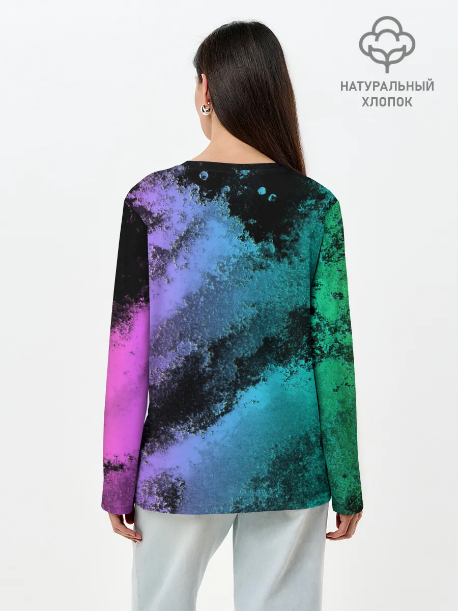 Лонгслив женский. Хлопок / BILLIE EILISH