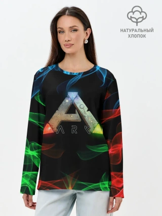 Лонгслив женский. Хлопок / Ark Survival | АРК СУРВИВАЛ