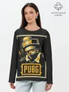 Лонгслив женский. Хлопок / PUBG