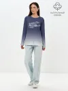 Лонгслив женский. Хлопок / Биплан