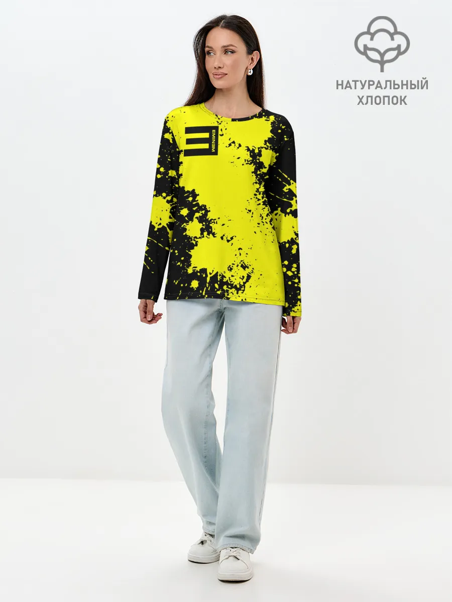 Лонгслив женский. Хлопок / Eminem