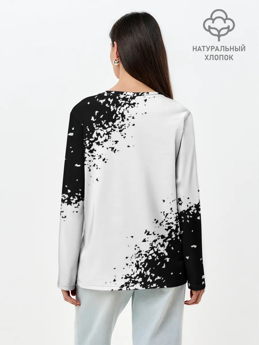 Лонгслив женский. Хлопок / EMINEM.