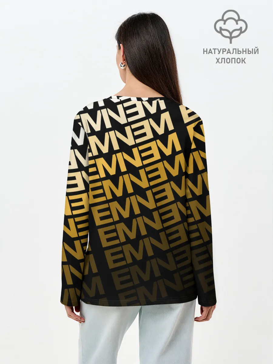 Лонгслив женский. Хлопок / Eminem