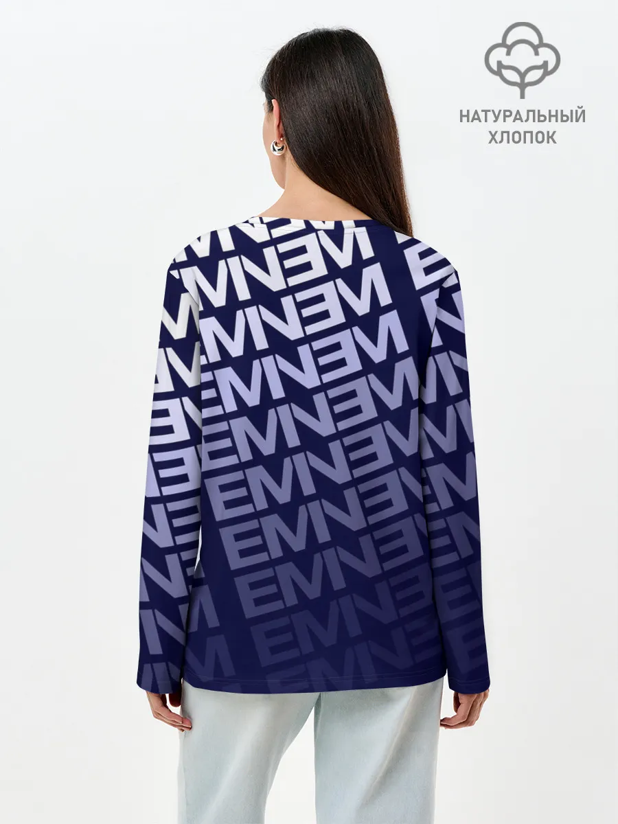 Лонгслив женский. Хлопок / Eminem