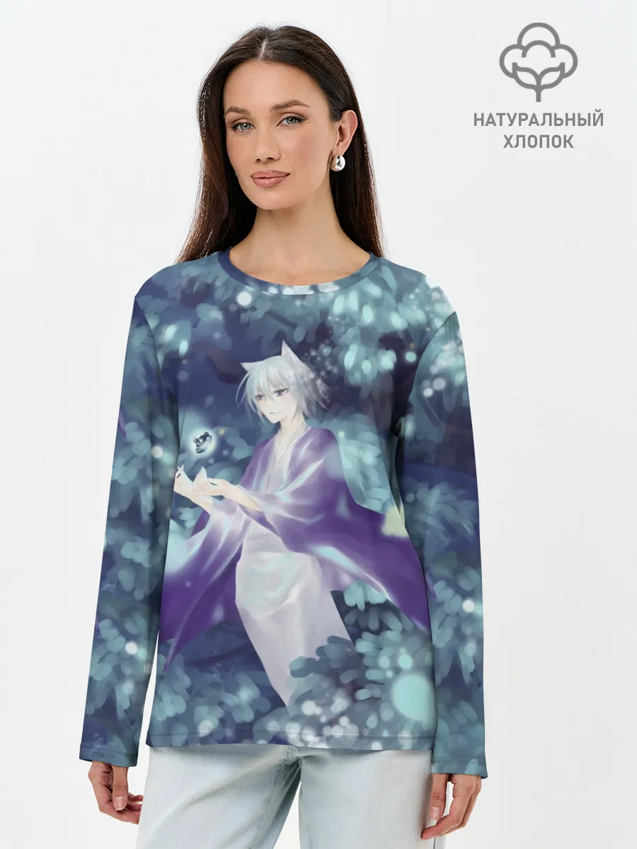 Лонгслив женский. Хлопок / Tomoe Kamisama