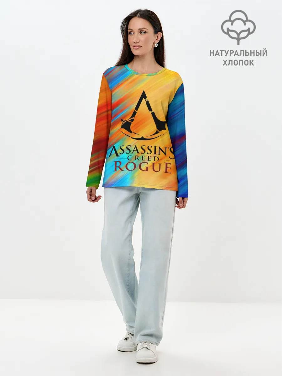 Лонгслив женский. Хлопок / assassins