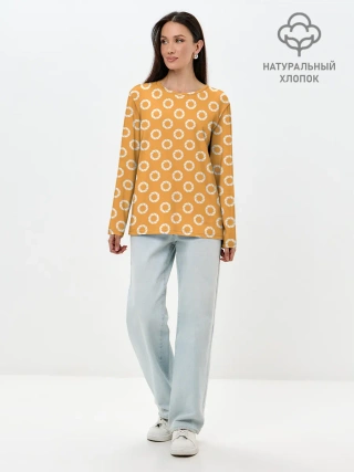 Лонгслив женский. Хлопок / PORTAL