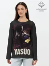 Лонгслив женский. Хлопок / Yasuo